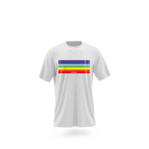 T-shirt bimbo bandiera della pace
