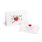set love cuore rosso