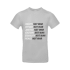 tshirt not war mockup