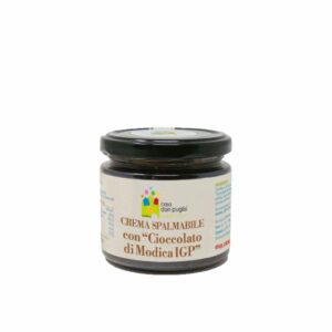 Crema spalmabile al cioccolato di Modica da Casa Don Puglisi