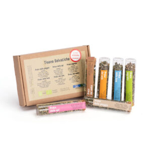 Box tisane in provetta da Erbalogica