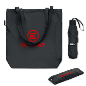 Kit shopper e ombrello EMERGENCY