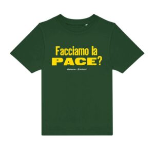 T-shirt bimbo facciamo la pace