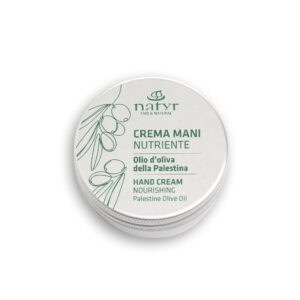 Crema mani all'olio di oliva dalla Palestina