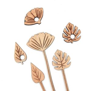 Kit stecche decorative + profumatore armadio foglie Lawanda _madeincruna